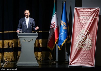 سخنرانی حسین امیر عبداللهیان وزیر امور خارجه در مراسم بزرگداشت روز زن 