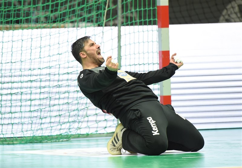 Iran Handball Goalkeeper Siavoshi Selected Player of Match