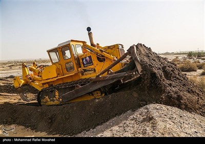 فعالیت های امدادی سپاه در مناطق سیل زده - کرمان