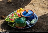 جشنواره غذاهای محلی در روستای نرماش رحیم آباد