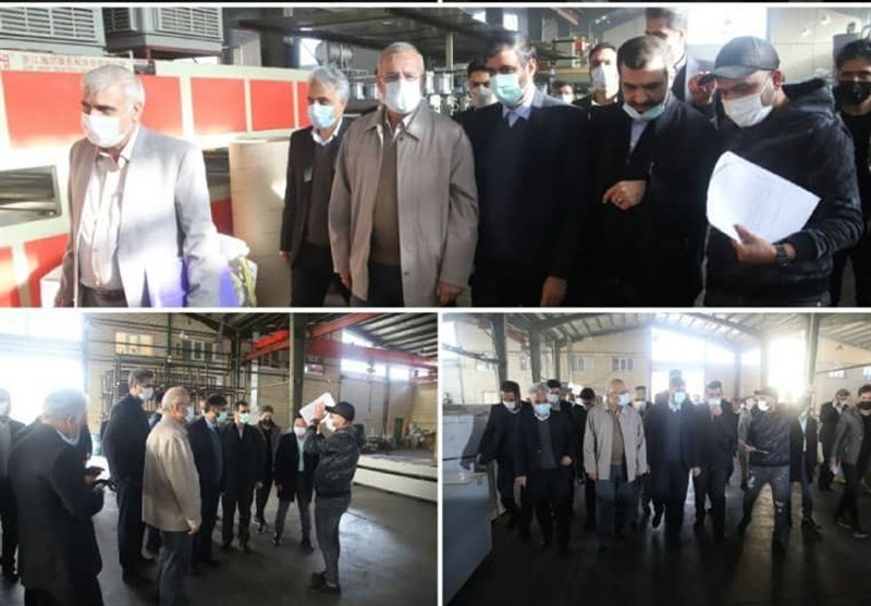 دبیر شورای عالی مناطق آزاد از واحدهای تولیدی فعال قم بازدید کرد