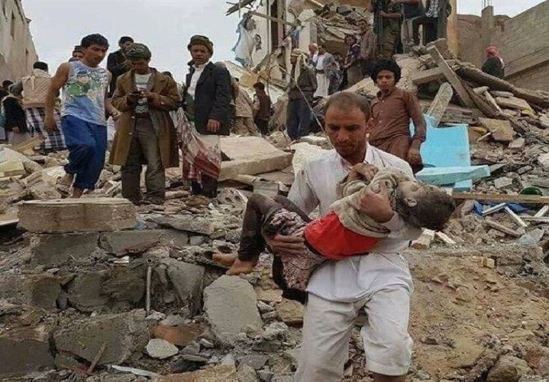 بوشهری‌ها علیه کشتار وحشیانۀ مردم مظلوم یمن تظاهرات می‌کنند