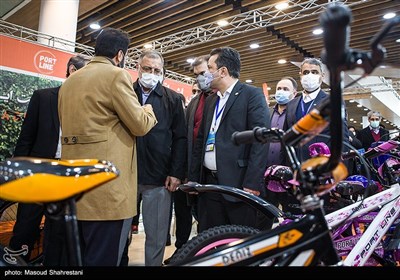 افتتاح نمایشگاه حمل ونقل پاک با حضور شهردار تهران