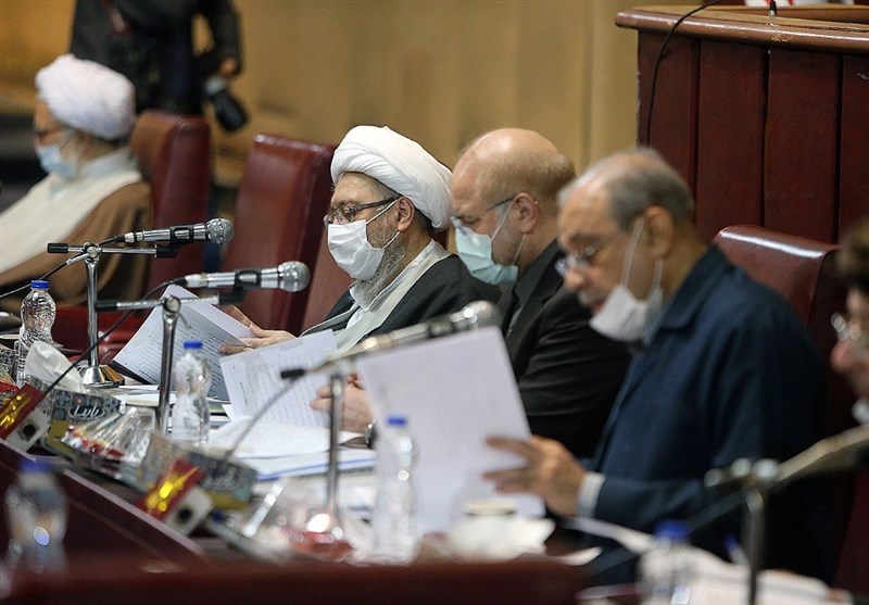 نشست مجمع تشخیص مصلحت نظام به ریاست آملی لاریجانی + تصاویر