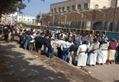 تجمع یمنی‌ها مقابل دفتر سازمان ملل و محکومیت تجاوزات ائتلاف سعودی-آمریکایی