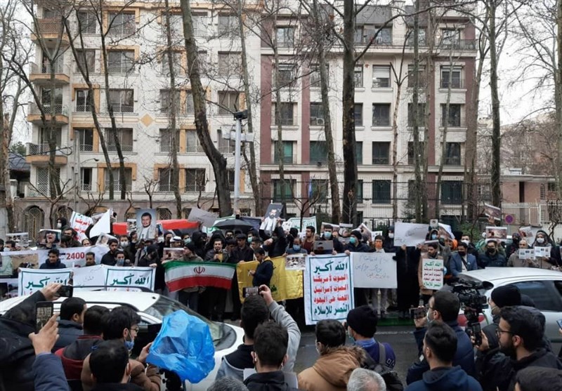 تجمع دانشجوان در حمایت از مردم یمن