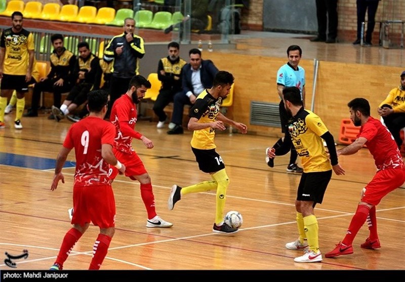 هفته بیستم لیگ برتر فوتسال| شکست خانگی سپاهاان مقابل سن‌ایچ ساوه + تصویر