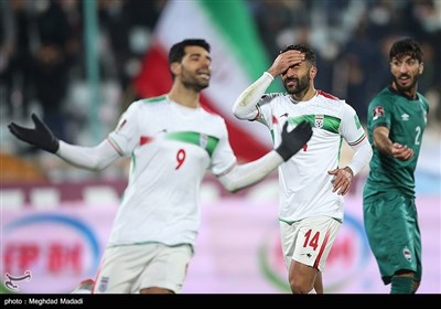 سامان قدوس بازیکن تیم ملی فوتبال ایران
