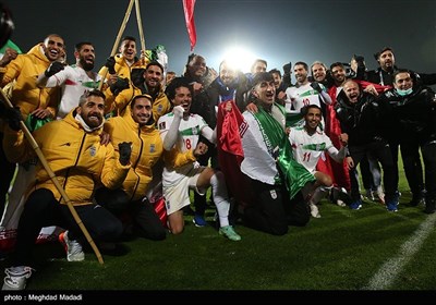 در حاشیه دیدار تیم های ملی فوتبال ایران و عراق