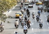 احداث نخستین مسیر ویژه موتورسواران در میدان توحید
