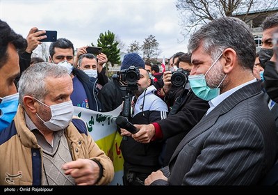 سفر سید محمد جواد ساداتی نژاد وزیر جهاد کشاورزی به گیلان 