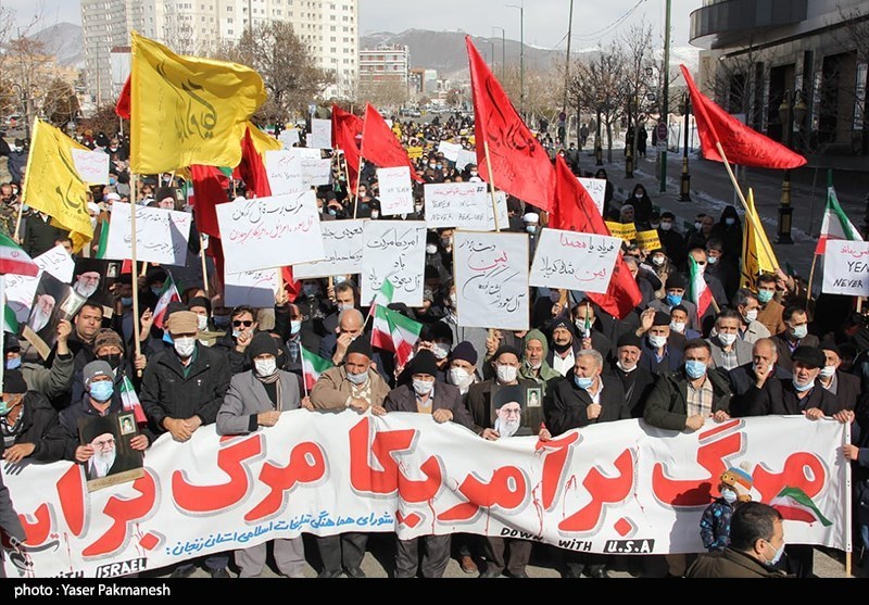 مسیرهای راهپیمایی 22 بهمن در استان کرمانشاه اعلام شد
