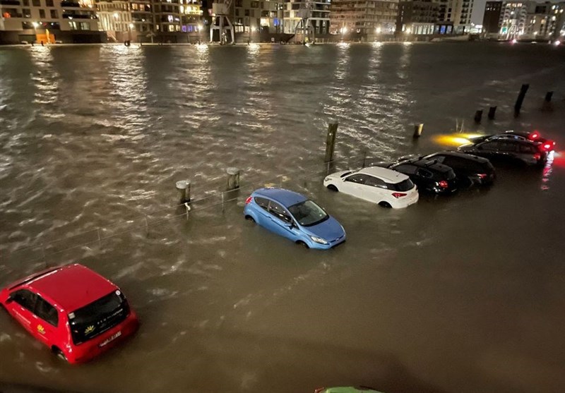 Storm Sets Off Flood Warnings in Northern Germany