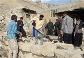 ادامه سازندگی سپاه در مناطق زلزله‌زده اندیکا/ سرمای هوا هم بهانه‌ای برای ترک خدمت نشد+تصاویر