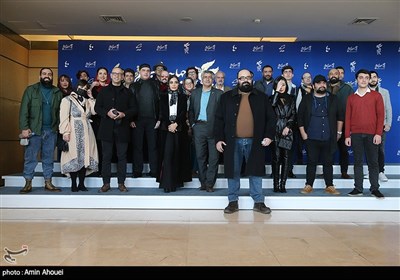 حضور عوامل و بازیگران فیلم بیرو در اولین روز چهلمین جشنواره فیلم فجر