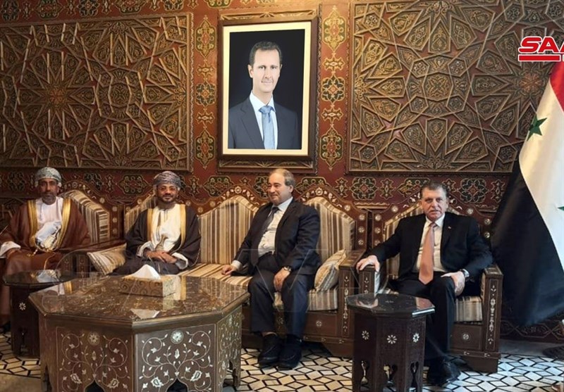 وزیر خارجه عمان با همتای سوریه خود در دمشق دیدار کرد