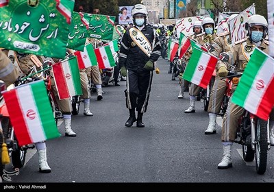 Motorcycle Parade Held on Anniversary of Imam Khomeini’s 1979 Arrival in Tehran