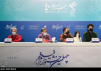 نشست خبری فیلم سینمایی ماهان در چهارمین روز چهلمین جشنواره فیلم فجر