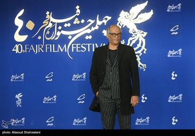 نادر فلاح بازیگر فیلم ملاقات خصوصی در چهارمین روز از چهلمین جشنواره فیلم فجر 