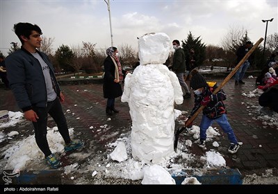 جشنواره ادم برفی - همدان