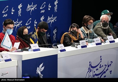  نشست خبری فیلم سینمایی دسته دختران در پنجمین روز چهلمین جشنواره فیلم فجر