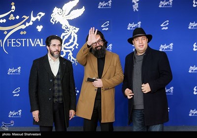 عوامل فیلم بی‌مادر در پنجمین روز چهلمین جشنواره فیلم فجر