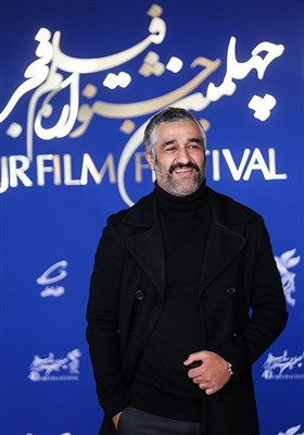 پژمان جمشیدی بازیگر فیلم بی‌مادر در پنجمین روز چهلمین جشنواره فیلم فجر