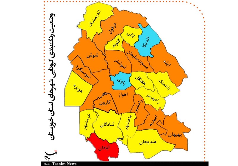 بازگشت رنگ قرمز به نقشه کرونایی خوزستان / خیز عجیب امیکرون در استان نگران کننده است