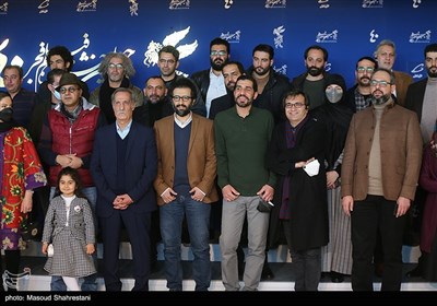 عوامل فیلم هناس در ششمین روز چهلمین جشنواره فیلم فجر