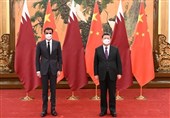 امیر قطر با رئیس جمهور چین دیدار کرد