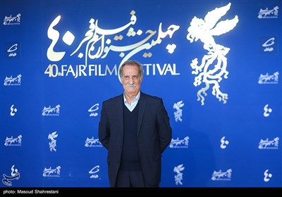 سیاوش طهمورث بازیگر فیلم هناس در ششمین روز از چهلمین جشنواره فیلم فجر