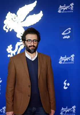 بهروز شعیبی،بازیگر فیلم هناس در ششمین روز از چهلمین جشنواره فیلم فجر
