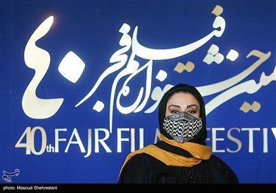 مریلا زارعی بازیگر فیلم هناس در ششمین روز ازچهلمین جشنواره فیلم فجر