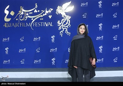 سوگل خلیق پیش از اکران فیلم سینمایی شب طلایی در ششمین روز چهلمین جشنواره فیلم فجر