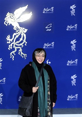 مریم سعادت پیش از اکران فیلم سینمایی شب طلایی در ششمین روز چهلمین جشنواره فیلم فجر