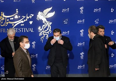 حضور وزیر ارشاد در جشنواره فیلم فجر
