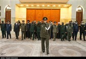 مراسم تجدید میثاق فرماندهان ارشد و کارکنان نیرو‌های مسلح با آرمان‌های امام (ره)