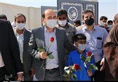 افتتاح‌ها و کلنگ‌زنی‌های هفتمین روز دهه فجر در استان هرمزگان از دریچه دوربین