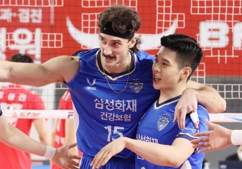 ثبت رکورد جدید «اِیس» در لیگ والیبال کره