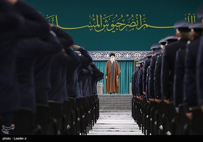 Hava Kuvvetleri Komutanları ve Subaylarının İslam İnkılabı Lideri ile Görüşmesi