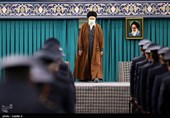 دیدار جمعی از فرماندهان و افسران نیروی هوایی ارتش  با رهبر معظم انقلاب