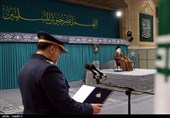 دیدار جمعی از فرماندهان و افسران نیروی هوایی ارتش  با رهبر معظم انقلاب