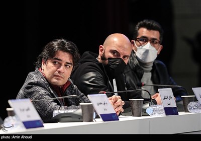 سامان احتشامی آهنگساز فیلم 2888 در نشست خبری نهمین روز از چهلمین جشنواره فیلم فجر 
