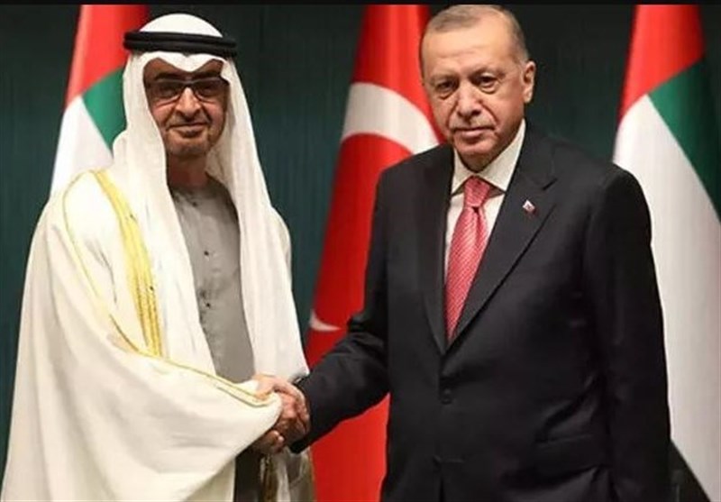 تماس تلفنی ولیعهد امارات با اردوغان و آرزوی سلامتی برای وی