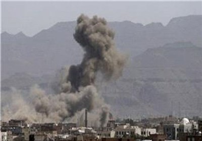  تداوم حملات ائتلاف متجاوز به مناطق مختلف یمن 