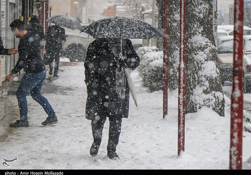 برف و باران استان چهارمحال و بختیاری را فرا می‌گیرد