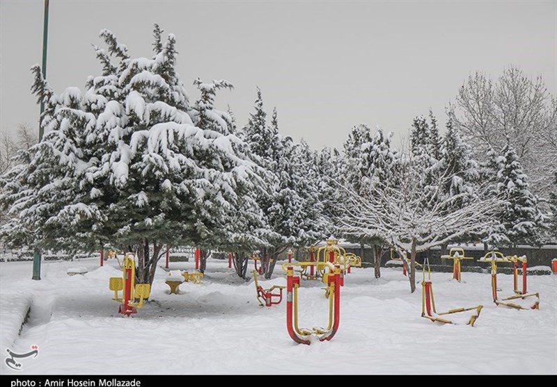 بارش برف و تگرگ استان قزوین را فرا می‌‌گیرد