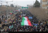 شکوه حماسه راهپیمایی 22 بهمن در بجنورد به روایت تصاویر