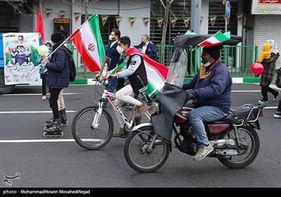 مسيرات إحياء ذكرى انتصار الثورة الإسلامية