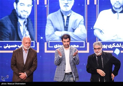 شهاب حسینی در مراسم اختتامیه چهلمین جشنواره فیلم فجر